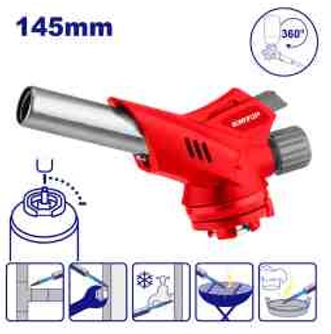 Flame Gun Upside Down Capable, 1300°C Adjustable, Bayonet Type, 123g Weight